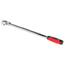 Load image into Gallery viewer, Sealey Ratchet Wrench 3/8" Drive - Flexi-Head Extra-Long 455mm (Premier)