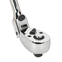 Load image into Gallery viewer, Sealey Ratchet Wrench 3/8" Drive - Flexi-Head Extra-Long 455mm (Premier)