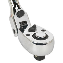 Load image into Gallery viewer, Sealey Ratchet Wrench 1/2" Drive - Flexi-Head Extra-Long 600mm (Premier)