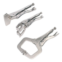 Load image into Gallery viewer, Sealey C-Clamp & Welding Clamp Set 3pc