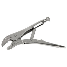 Load image into Gallery viewer, Sealey Locking Pliers Curved Jaws 225mm 0-47mm Capacity (Premier)
