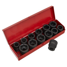 Load image into Gallery viewer, Sealey Impact Socket Set 13pc 3/4" Drive Metric/Imperial (Premier)