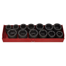 Load image into Gallery viewer, Sealey Impact Socket Set 13pc 3/4" Drive Metric/Imperial (Premier)