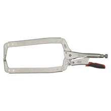Load image into Gallery viewer, Sealey Locking C-Clamp 455mm 0-160mm Capacity (Premier)