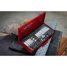 Load image into Gallery viewer, Sealey Socket Set 45pc 3/8" Drive 6pt WallDrive - Metric/Imperial (Premier)