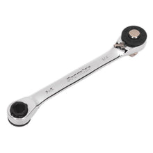 Load image into Gallery viewer, Sealey Ratchet Spanner 1/4" Hex x 5/16" Hex Drive, 1/4" Drive Adaptor (Premier)