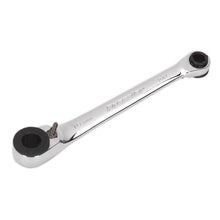 Load image into Gallery viewer, Sealey Ratchet Spanner Reversible 1/4" Hex x 10mm Hex (Premier)