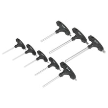 Load image into Gallery viewer, Sealey Hex Key Set 8pc T-Handle - Metric (Premier)