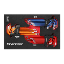 Load image into Gallery viewer, Sealey Master Hex Key Set 27pc (Premier)