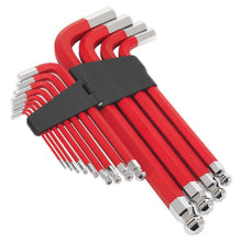 Load image into Gallery viewer, Sealey Jumbo Ball-End Hex Key Set 13pc Anti-Slip - Metric (Premier)