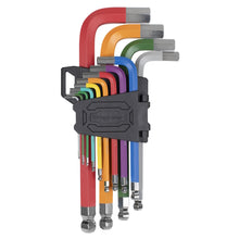 Load image into Gallery viewer, Sealey Ball-End Jumbo Hex Key Set 13pc Colour-Coded (Premier)