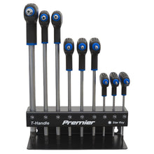 Load image into Gallery viewer, Sealey TRX-Star* Key Set 9pc T-Handle (Premier)