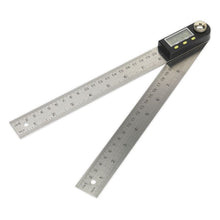 Load image into Gallery viewer, Sealey Digital Angle Rule 200mm (8")
