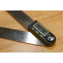 Load image into Gallery viewer, Sealey Digital Angle Rule 300mm (12")