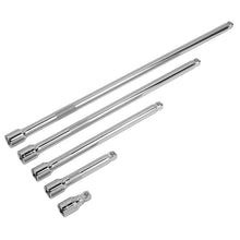 Load image into Gallery viewer, Sealey Wobble Extension Bar Set 5pc 1/2" Drive (Premier)