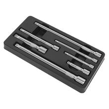 Load image into Gallery viewer, Sealey Wobble/Rigid Extension Bar Set 7pc 1/4", 3/8" & 1/2" Drive (Premier)