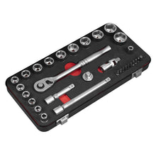 Load image into Gallery viewer, Sealey Socket Set 31pc 3/8" Drive Premier Platinum Series
