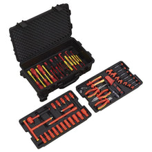 Load image into Gallery viewer, Sealey 1000V Insulated Tool Kit 3/8" Drive 50pc (Premier)