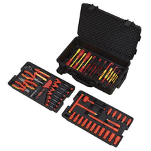 Load image into Gallery viewer, Sealey 1000V Insulated Tool Kit 3/8" Drive 50pc (Premier)