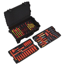Load image into Gallery viewer, Sealey 1000V Insulated Tool Kit 1/2" Drive 49pc (Premier)