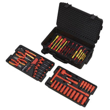 Load image into Gallery viewer, Sealey 1000V Insulated Tool Kit 1/2" Drive 49pc (Premier)