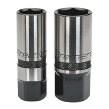 Load image into Gallery viewer, Sealey Socket Set 28pc 1/2" Drive 6pt WallDrive Metric Black Series (Premier)