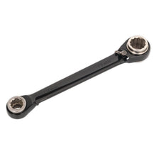 Load image into Gallery viewer, Sealey Ratchet Ring Spanner 4-in-1 Reversible Metric (Premier)