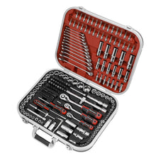 Load image into Gallery viewer, Sealey Socket Set 216pc 1/4", 3/8" & 1/2" Sq Drive WallDrive (Premier)