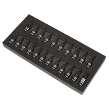 Load image into Gallery viewer, Sealey TRX-Star*/Hex/Spline Socket Bit Set 22pc 3/8" Drive Black Series (Premier)