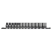Load image into Gallery viewer, Sealey Socket Set 13pc 1/2" Drive Metric - Black Series (Premier)