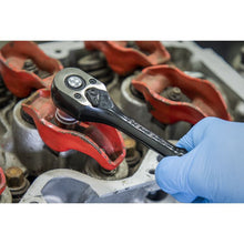 Load image into Gallery viewer, Sealey Ratchet Wrench 3/8" Drive Black (Premier)
