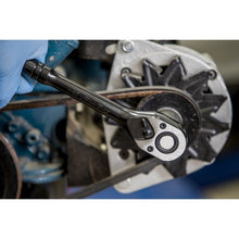 Load image into Gallery viewer, Sealey Ratchet Wrench 1/2" Sq Drive Black (Premier)
