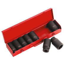 Load image into Gallery viewer, Sealey Impact Socket Set 8pc 3/4" Drive Deep Metric in Robust Storage Case (Premier)