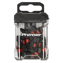 Load image into Gallery viewer, Sealey Pozi #2 Impact Power Tool Bits 25mm - 20pc (Premier)