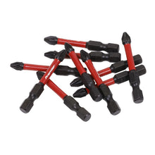 Load image into Gallery viewer, Sealey Pozi #2 Impact Power Tool Bits 50mm - 10pc (Premier)