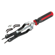 Load image into Gallery viewer, Sealey Circlip Pliers Heavy-Duty Professional Internal/External with 3 Tip Sets (Premier)