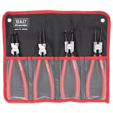Load image into Gallery viewer, Sealey Internal/External Circlip Pliers Set 4pc 230mm (Premier)