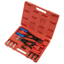Load image into Gallery viewer, Sealey Circlip Pliers Set Internal/External 265mm Heavy-Duty (Premier)