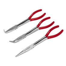 Load image into Gallery viewer, Sealey Needle Nose Pliers Set 3pc 280mm (Premier)