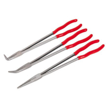 Load image into Gallery viewer, Sealey Needle Nose Pliers Set 3pc Extra-Long 400mm (Premier)