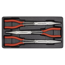 Load image into Gallery viewer, Sealey Double Joint Pliers Set 3pc Long Reach 335mm (13") (Premier)