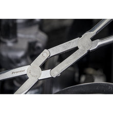 Load image into Gallery viewer, Sealey Needle Nose Pliers Double Joint Long Reach 335mm 45° (Premier)
