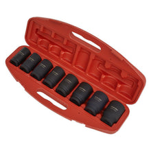 Load image into Gallery viewer, Sealey Impact Socket Set 8pc 3/4" Drive Deep Metric in Storage Case (Premier)