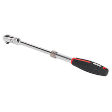 Load image into Gallery viewer, Sealey Ratchet Wrench 3/8" Drive - Flexi-Head Extendable Platinum Series (Premier)