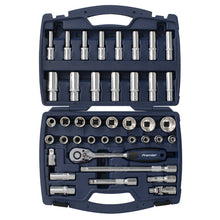 Load image into Gallery viewer, Sealey Socket Set 41pc 1/2" Drive WallDrive Metric (Premier)