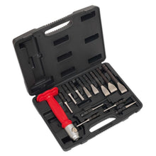 Load image into Gallery viewer, Sealey Interchangeable Punch & Chisel Set 13pc (Premier)