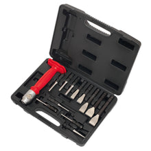 Load image into Gallery viewer, Sealey Interchangeable Punch & Chisel Set 13pc (Premier)