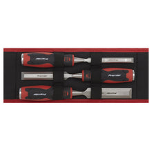 Load image into Gallery viewer, Sealey Hammer-Thru Wood Chisel 3pc Set (Premier)