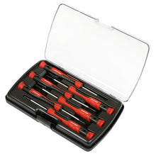 Load image into Gallery viewer, Sealey Precision Screwdriver Set 6pc