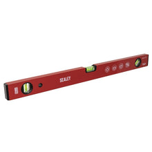 Load image into Gallery viewer, Sealey Spirit Level 600mm (24") - 0.9mm Aluminium Box Section (Premier)